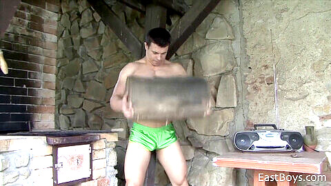 男同户外, 撸管, 户外